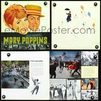 2k530 MARY POPPINS movie program book '64 Julie Andrews, Dick Van Dyke, Walt Disney musical classic!