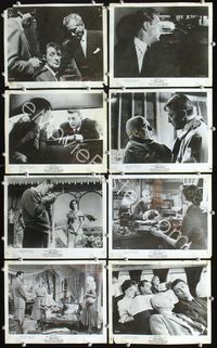 2m125 FOREIGN INTRIGUE 13 8x10 movie stills '56 Robert Mitchum, Genevieve Page, Ingrid Thulin