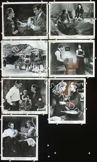 2m268 KING & FOUR QUEENS 7 8x10 movie stills '57 Clark Gable, Eleanor Parker, Jo Van Fleet