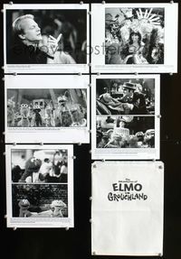 2m334 ELMO IN GROUCHLAND 5 8x10 movie stills '99 Sesame Street Muppets, Frank Oz, Gary Halvorson