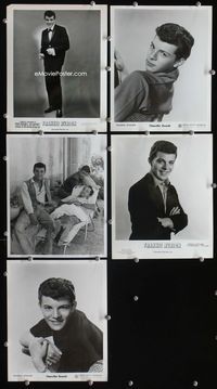 2m335 FRANKIE AVALON 5 8x10 movie stills '60 publicity images from his record company!
