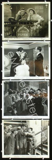 2m357 GILDED LILY 4 8x10 movie stills '35 Claudette Colbert, Fred MacMurray, Ray Milland