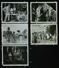 2m340 KING SOLOMON'S MINES 5 8x10 movie stills '50 Deborah Kerr & Stewart Granger in Africa!