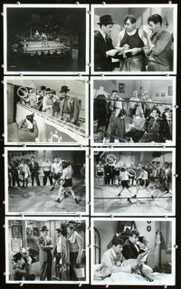 2m231 LEATHER PUSHERS 8 8x10 movie stills '40 Richard Arlen, Andy Devine, Astrid Allwyn, boxing!