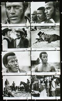 2m086 LEGEND OF NIGGER CHARLEY 21 8x10 movie stills '72 Fred Williamson, Slave to Outlaw!