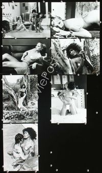 2m272 LOVE LUST & ECSTASY 7 7x9.5 movie stills '80 Erotiki ekstasi, Ajita Wilson, sexy Greek babes!