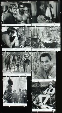 2m110 MANDINGO 15 8x10 stills '75 Ken Norton, Brenda Sykes, Richard Fleischer interracial romance!