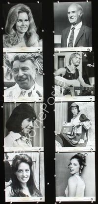 2m235 NASHVILLE 8 8x10s '75 Robert Altman, all portraits of top stars including Keith Carradine!