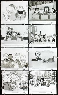 2m081 RACE FOR YOUR LIFE CHARLIE BROWN 22 8x10 movie stills '77 Charles M. Schulz, Snoopy, Peanuts!