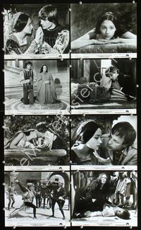 2m011 ROMEO & JULIET 62 8x10 stills '69 Franco Zeffirelli's version of William Shakespeare's play!