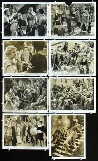 2m238 SIGN OF THE CROSS 8 8x10s '32 Cecil B. DeMille, Roman Fredric March & Christian Elissa Landi!