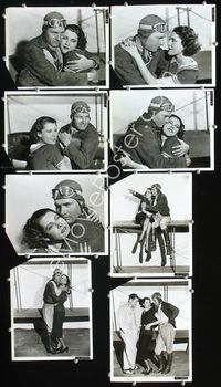 2m239 SKY BRIDE 8 8x10 movie stills '32 romantic images of pilot Richard Arlen & Virginia Bruce!