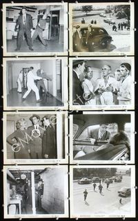 2m144 TATTOOED STRANGER 12 8x10 movie stills '50 John Miles, Patricia White, film noir!