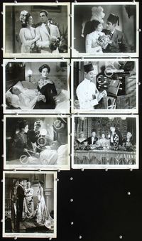 2m282 TEMPTATION 7 8x10 movie stills '46 Merle Oberon, George Brent, Charles Korvin, Paul Lukas