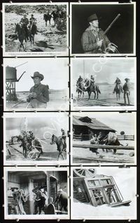 2m246 TRAIN ROBBERS 8 8x10 movie stills '73 cowboys John Wayne, Rod Taylor & Ben Johnson!