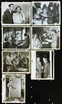 2m291 WALK A CROOKED MILE 7 8x10 movie stills '48 Louis Hayward, Dennis O'Keefe, Louise Albritton