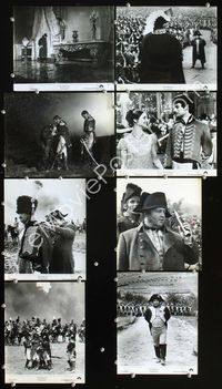 2m148 WATERLOO 12 8x9.75 movie stills '70 Rod Steiger as Napoleon Bonaparte!, Christopher Plummer