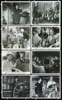 2m107 WESTBOUND 16 8x10 movie stills '59 Randolph Scott, Virginia Mayo, Budd Boetticher