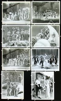 2m258 ZIEGFELD GIRL 8 8x10s '41 Judy Garland, Hedy Lamarr, Lana Turner, cool production scenes!