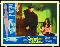 2n096 CONFESSIONS OF AN OPIUM EATER LC #3 '62 Vincent Price in room with Linda Ho who needs a fix!