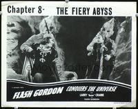 2n116 FLASH GORDON CONQUERS THE UNIVERSE Chap 8 LC R40s Carol Hughes & Gwynne caught by rock people!