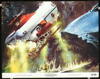 2n192 NEPTUNE FACTOR color 11x14 #4 '73 really cool John Berkey art of sub attacked by giant fish!