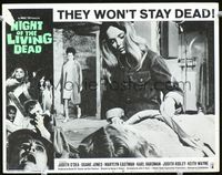 2n195 NIGHT OF THE LIVING DEAD LC #2 '68 George Romero zombie classic, Judith O'Dea & daughter!