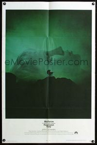 2n810 ROSEMARY'S BABY one-sheet movie poster '68 Roman Polanski, Mia Farrow, creepy horror image!