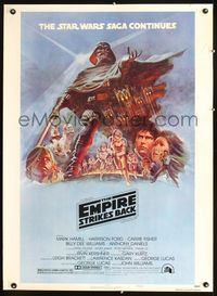 2o276 EMPIRE STRIKES BACK style B 30x40 '80 George Lucas sci-fi classic, cool artwork by Tom Jung!