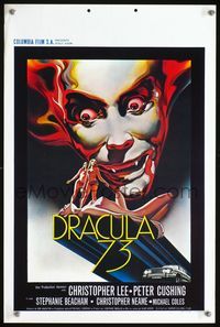 2o385 DRACULA A.D. 1972 Belgian '72 best completely different vampire art with sexy naked girls!