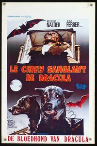 2o386 DRACULA'S DOG Belgian '78 Albert Band, different image of the Count and his vampire canine!
