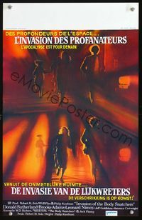2o412 INVASION OF THE BODY SNATCHERS Belgian movie poster '78 Donald Sutherland, Leonard Nimoy