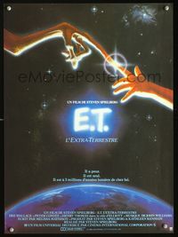 2o345 E.T. THE EXTRA TERRESTRIAL French 15x21 '82 Steven Spielberg classic, John Alvin art!