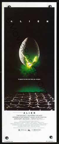 2o094 ALIEN insert '79 Ridley Scott outer space sci-fi monster classic, cool hatching egg image!