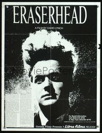 2o774 ERASERHEAD special 17x22 movie poster '78 David Lynch, Jack Nance, surreal fantasy horror!