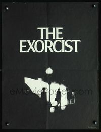 2o775 EXORCIST special 18.75x24.75 '74 Friedkin, Max Von Sydow, horror classic from William Peter!