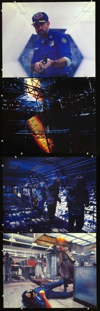 2p289 OUTLAND 4 color 16x20 movie stills '81 great images of Sean Connery in space!