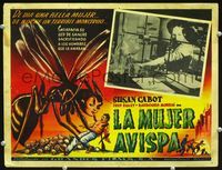 2p282 WASP WOMAN Mexican LC '62 wonderful border art of the lusting human-headed insect queen!