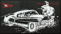 2p324 SIN CITY FAMILY VALUES special 37x66 '97 Dark Horse, art of car hitting man by Frank Miller!