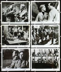 2q440 1984 6 8x10s '56 Edmond O'Brien, Michael Redgrave, Jan Sterling, from George Orwell's novel!