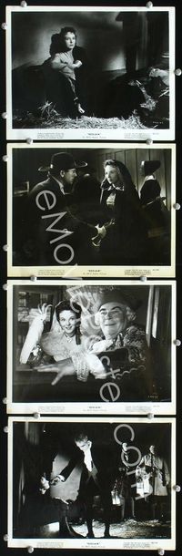 2q528 BEDLAM 4 8x10 movie stills '46 madman Boris Karloff, Anna Lee, produced by Val Lewton!