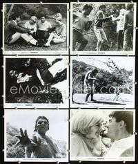 2q452 EQUINOX 6 8x10 movie stills '69 Edward Connell, Barbara Hewitt, great wacky monster images!
