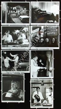 2q392 HALLOWEEN III 8 8x10 stills '82 Season of the Witch, horror sequel, Tom Atkins!