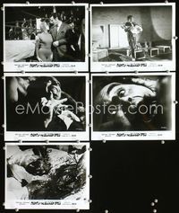 2q508 NIGHT OF THE BLOODY APES 5 8x10 stills '72 half man, half beast, all HORROR, gruesome images!