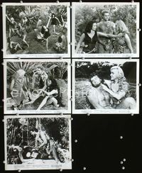 2q512 PREHISTORIC WOMEN 5 8x10 movie stills '50 great images of many sexy cave babes & cavemen!