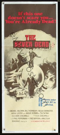 2q206 PHANTASM Aust daybill '79 if this one doesn't scare you, you're already dead, The Never Dead!
