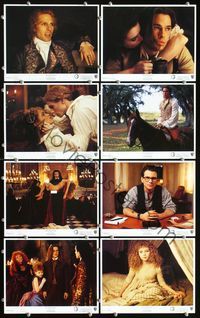 2q280 INTERVIEW WITH THE VAMPIRE 8 color 8x10s '94 Tom Cruise, Brad Pitt, Kirsten Dunst, Slater