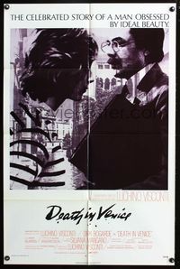 2r199 DEATH IN VENICE one-sheet '71 Luchino Visconti's Morte a Venezia, Dirk Bogarde, Mark Burns