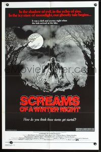 2r766 SCREAMS OF A WINTER NIGHT 1sheet '79 wacky image, how do you think those stories get started?