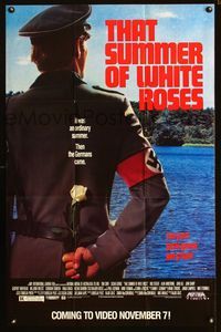 2r870 THAT SUMMER OF WHITE ROSES video advance one-sheet '89 Djavolji raj, Tom Conti, Susan George
